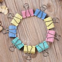 齐心（COMIX） B3633 长尾票夹 3#32mm 24只/筒(单位：筒) 混色