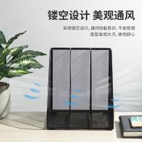 得力（deli） 78985 三联金属网状文件框 三联（单位：个）黑色