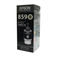 爱普生（EPSON） 859 墨水 140ml 黑色 单支装 A4纸 5%覆盖率 约6000页 适用M105/M205/L605/L655/L1455 (单位:支)