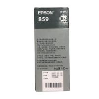 爱普生（EPSON） 859 墨水 140ml 黑色 单支装 A4纸 5%覆盖率 约6000页 适用M105/M205/L605/L655/L1455 (单位:支)