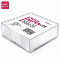 得力（deli） 7600 便签纸 91x87(300页) 白色 300页/盒   (单位:盒)