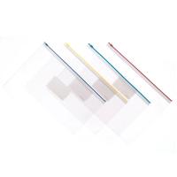 齐心（COMIX）F56-1 A4 拉边文件袋 A4 10个/套 颜色随机（单位：套） 新老包装随机发货