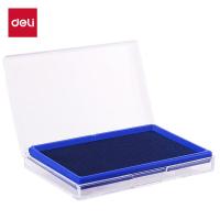 得力（deli） 9864 快干印台 138*88mm(单位：个) 蓝色