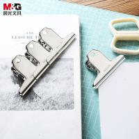 晨光（M&G） 山型票夹 ABS92637 76mm 4个/组 (单位:组) 银色