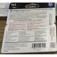 惠普（HP） 3JA80AA 965 墨盒 1000页 适用机型：HP OfficeJet Pro 9010HP OfficeJet Pro 9019HP OfficeJet Pro 9020 （单位：盒） 黑色
