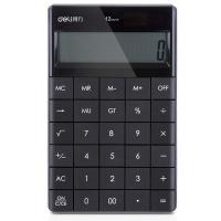 得力（deli） 1589P 桌面计算器 12位数（单位：台）黑色