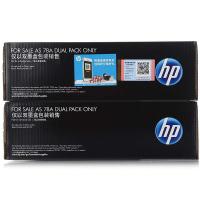 惠普（HP） CE278AF 双包装硒鼓 2100页*2 HP LaserJet Pro P1566，HP LaserJet Pro (单位：套 )黑色