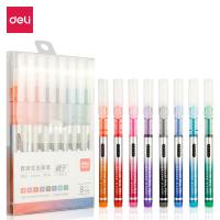 得力（deli） S855 直液式走珠笔 8支/盒（单位：盒）混色