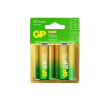 超霸（GP）1号  1.5V  大号电池2粒碱性干电池燃气灶专用天然气热水器煤气灶天然气灶等商超同款（单位：卡）