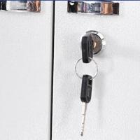 中伟（ZHONGWEI） 3122-wjg 办公文件柜铁皮柜钢制资料档案柜 加厚0.7mm   850*360*2000mm (单位: 个)白色 分五节柜