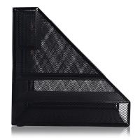 得力（deli） 9832 组合式文件框 31*29*29cm（单位：个）黑色