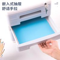 得力（deli） 9779 带锁文件柜 5层(单位：个) 浅灰