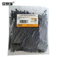 安赛瑞 10132 捆扎带 3.6*150mm 500根装（单位：包）黑色