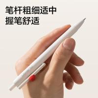 纽赛（NUSIGN） NS888-1 速干按动中性笔 双球珠ST头 0.5mm 2支/盒(单位：盒) 笔芯黑色 笔杆白色