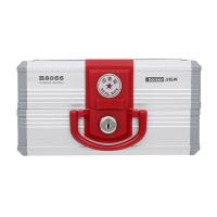 金隆兴 B8066 印章箱 公章收纳盒印章盒 201x105x162mm 六格 （单位：个） 银色