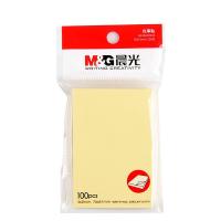 晨光（M&G） YS-02 优事贴自粘便条纸 76*51mm  (单位：本 )黄色