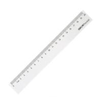 得力（deli） 6220直尺20cm（单位：只）透明