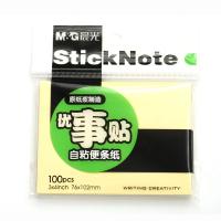 晨光（M&G） YS-04 优事贴自粘便条纸 76×102mm  (单位：本 )黄色