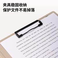 纽赛（NUSIGN） NS180 竖式折页板夹 A4(单位：个) 涅槃红