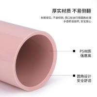 纽赛（NUSIGN） NS023 圆形笔筒 83*95mm(单位：个) 白芨粉