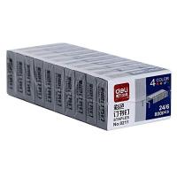 得力（deli） 0211 订书钉 12# 1.2*0.6cm 彩色 800枚 (单位:包)