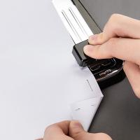 得力（deli） 0414 旋转订书机 140*60*60mm 黑色 (单位:台)