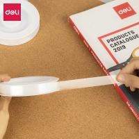 得力（deli） 33625 双面透明胶带 1.5cm*3m*1mm 2卷/盒（单位：盒）