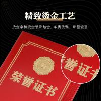 得印（befon） 2617 浮雕烫金荣誉证书 含内芯 12K 10本/组(单位：组)