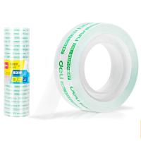 得力（deli） 30014 易撕文具胶带 12MM*20Y*38um 高透明 12卷/筒 新老包装随机发货 (单位:筒)