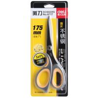 得力（deli） 6027 剪刀 175mm（单位：把）黑色