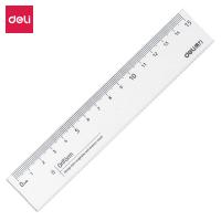 得力（deli） 79751 直尺 15cm（单位：套）透明色