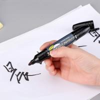 晨光（M&G） MG2110 双头粗杆记号笔 145mm 12支/盒(单位：盒) 黑色