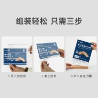 得印（befon） 3700 亚克力桌牌台签 T型榉木牌 横款 A5(单位：个)