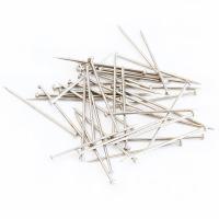 得力（deli） 0039 3#镀镍大头针 27mm 100g/筒(单位：筒)