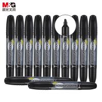 晨光（M&G） MG2110 记号笔 双粗头大容量  12支/盒 （单位:盒） 黑色