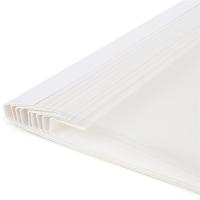 得力（deli） 3869 热熔封套 热熔装订机专用装订封皮 8mm 透明色 10个装 (单位:包)