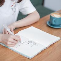 得力（deli） 22283 记事本 A5/96张（单位：本）浅粉