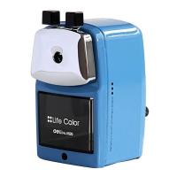 得力（deli） 0620 金属外壳削笔器 手摇 白色 (单位:个)