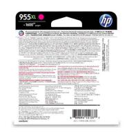 惠普（HP） L0S66AA 955XL 大容量墨盒 1600页 适用机型：HP OfficeJet Pro 8210/8216/7740/7730/7720/8710/8720/8730 (单位：盒） 品红色