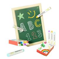 得力（deli） MB405 水溶性粉笔 12色 (单位:盒)