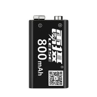 雷摄（LEISE） 400mAh 9V锂电充电电池 9v*1节 黑色（单位：件）