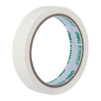 得力（deli） 30667 美纹纸胶带 20mm*20y*145um 白色（微黄） 6卷/筒 (单位:筒)