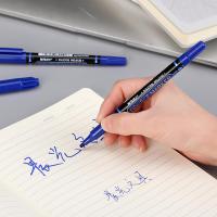 晨光（M&G）MG2130 双头记号笔 Φ12*140mm 笔长142mm 12支/盒 （单位：盒）蓝色