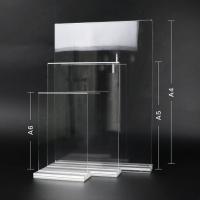 得印（befon） 3162 亚克力展示牌 桌牌 A4竖（210*297mm） 透明色（单位：个）