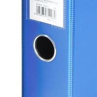齐心（COMIX）A1296 办公必备磁扣式PVC档案盒 A4 35mm 蓝色 （单位：个） 新老包装随机发货
