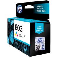 惠普（HP） F6V20AA 803号 墨盒 165页 适用机型：HP Deskjet 1111, 1112, 2132, 2131 HP DeskJet 2621/ 2622/ 2623 HP AMP 120/125 (单位：盒） 彩色