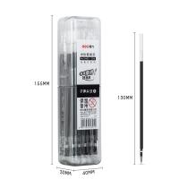 得力（deli） 33402 笔芯 0.5mm*20支 （单位:桶） 黑色