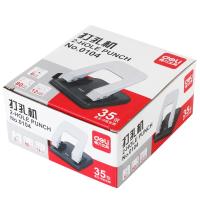 得力（deli） 0104 打孔机 孔径6mm 可打35页(单位：个) 颜色随机