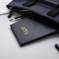 晨光（M&G） APYLK487 封套皮本 A5 100页 1本装（单位：本) 黑色