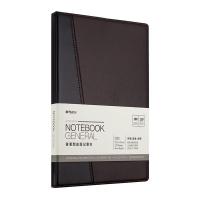 晨光（M&G） APYD1K78 普惠型皮面记事本 18K 182*259mm 120页/本 （单位：本）黑棕拼接